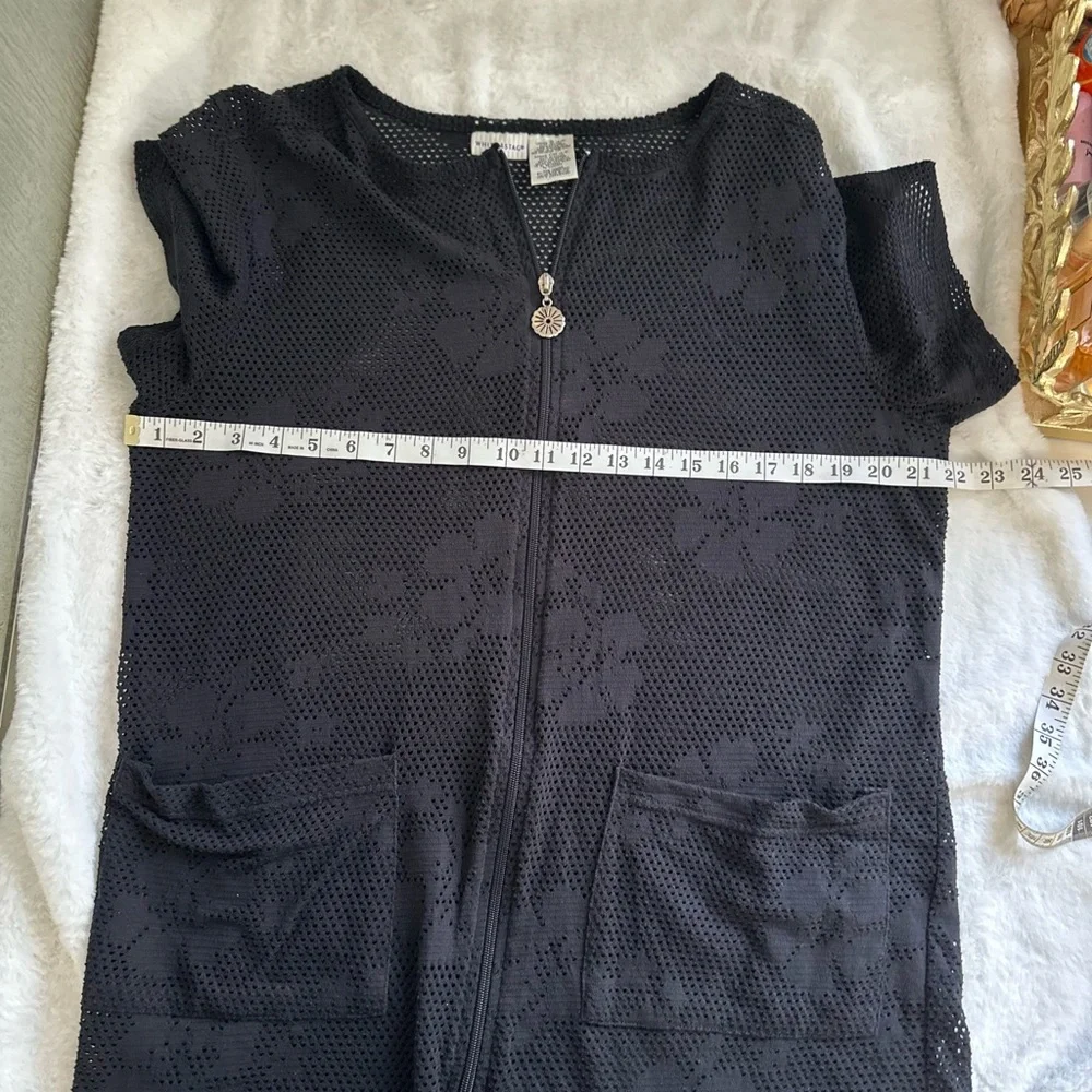 White Stag Black Swim cover-up with Pockets